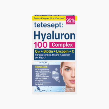 حمض الهيالورونيك حبوب Tetesept Hyaluron 100 Complex عدد 30 قرص