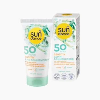 واقي شمسي للبشرة الحساسة في المناطق الجبلية مع حماية من البرد، عامل حماية من الشمس 50، 50 مل