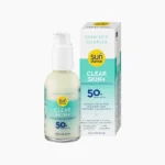 سيروم واقي من الشمس للوجه، لبشرة صافية + عامل حماية من الشمس 50+، 50 مل