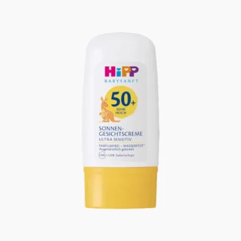 واقي شمس لوجه الأطفال، للبشرة الحساسة للغاية، عامل حماية من الشمس 50+، 30 مل